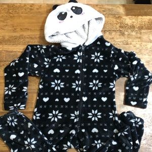 Girls one piece pajama